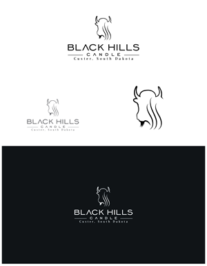 Logo Design by Maxo-Biz for Black Hills Candle | Design: #29744973