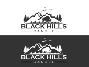 Logo Design by Pro_DesignMaster for Black Hills Candle | Design: #29738459