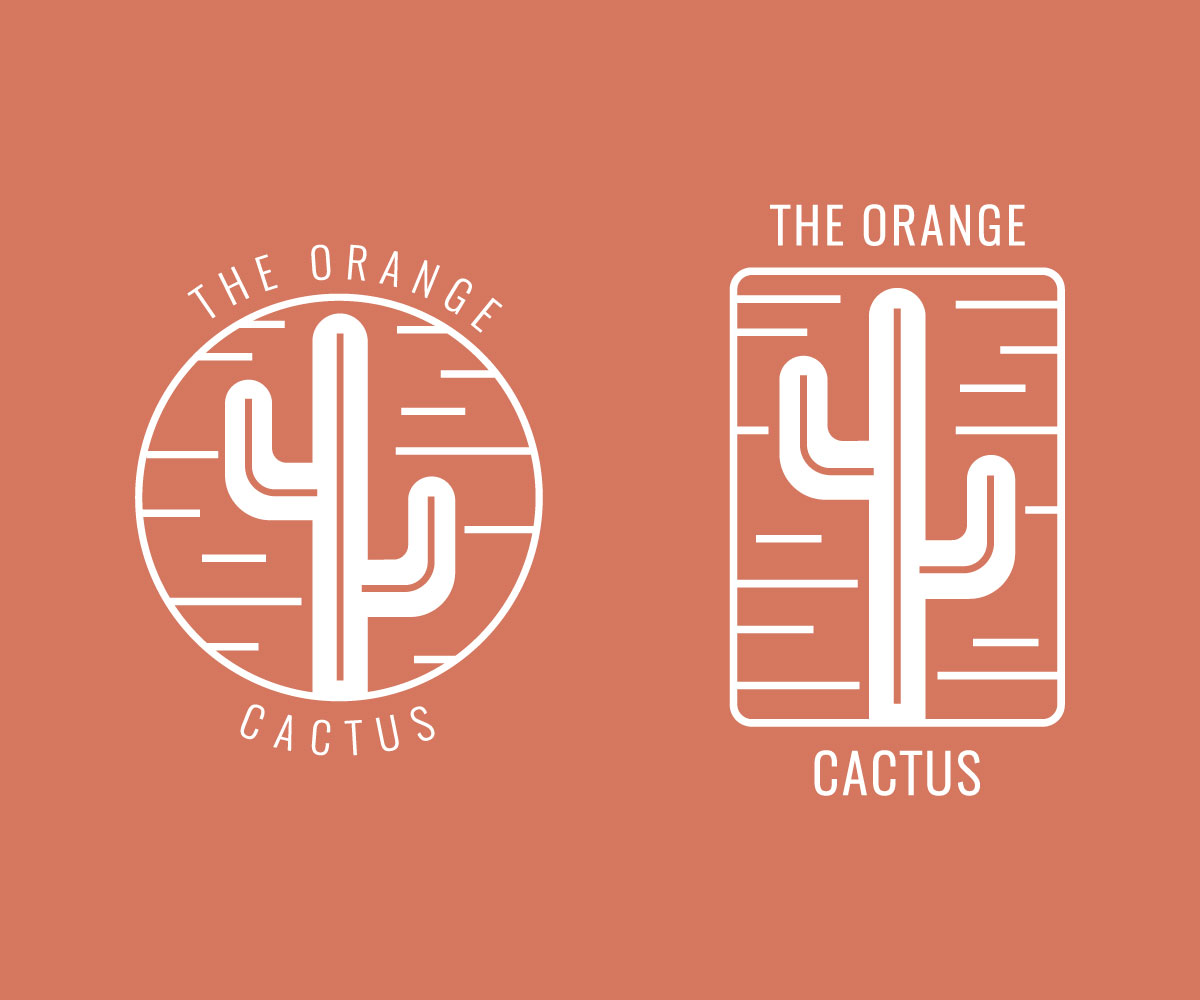Logo Design by Adi Graphics for The Orange Cactus | Design #29740171