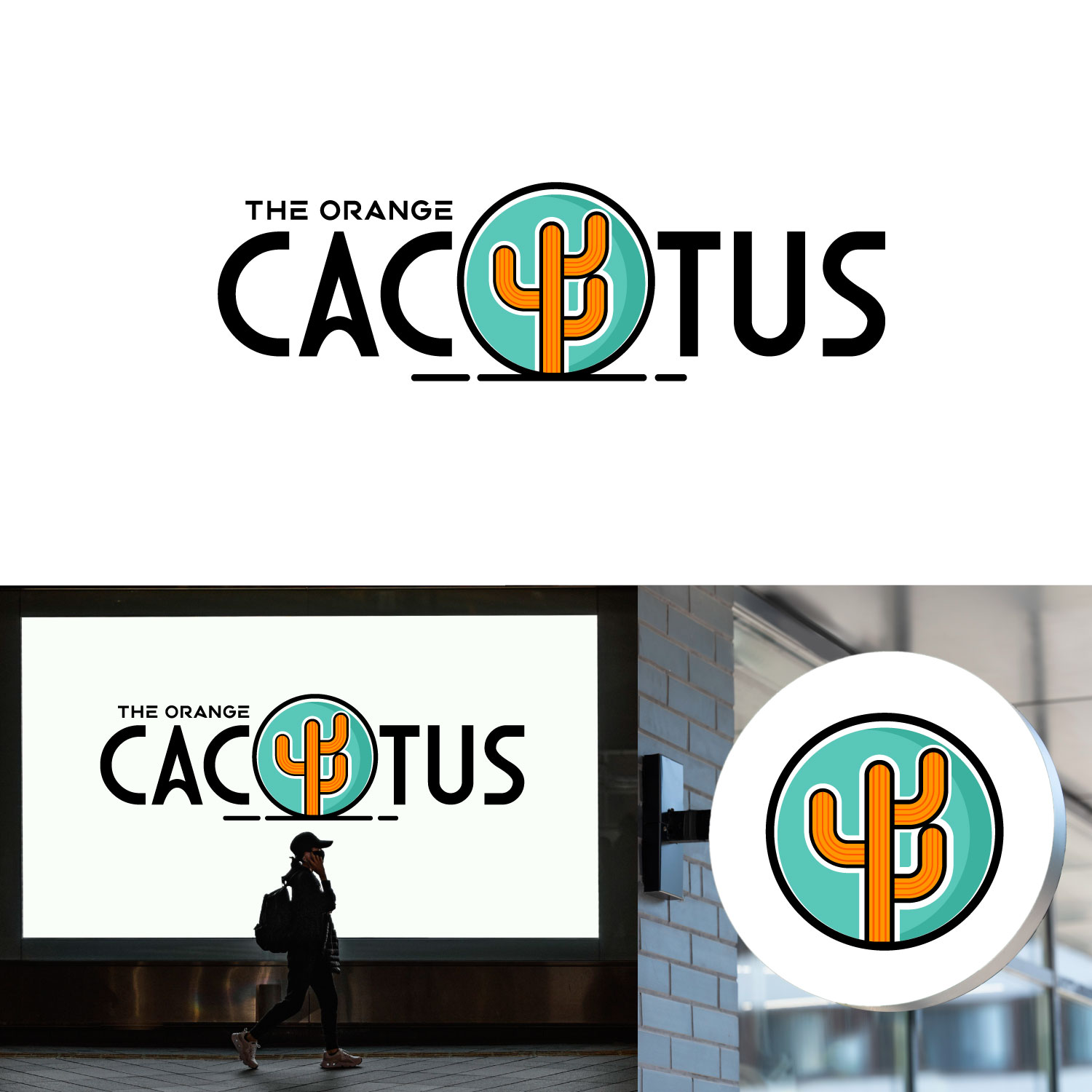 Logo Design by Revolt Team for The Orange Cactus | Design #29739213