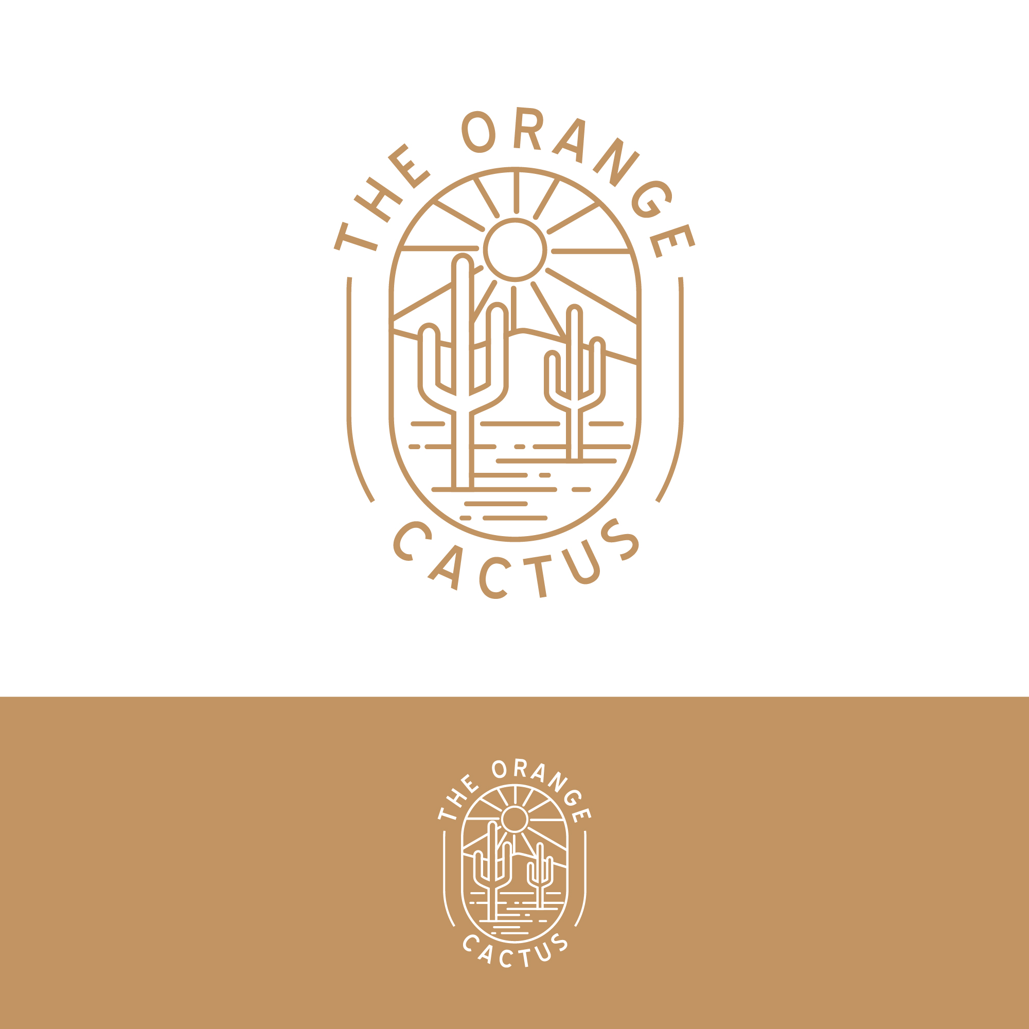 Logo Design by Peroni for The Orange Cactus | Design #29741741