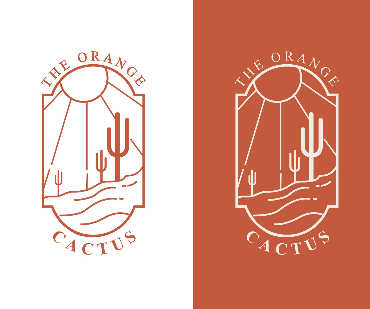 Logo Design by Paint-Tools for The Orange Cactus | Design #29740078