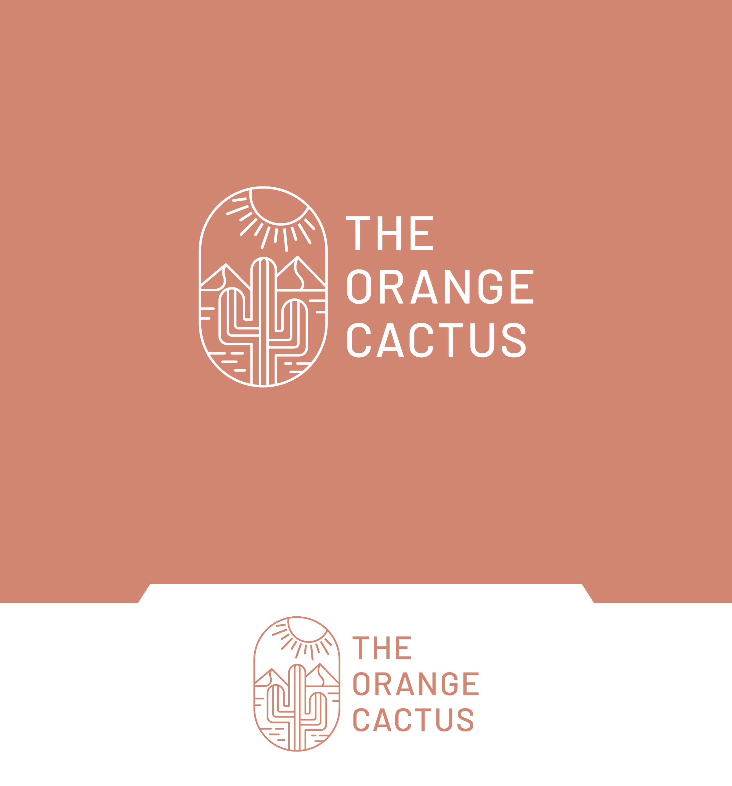 Logo Design by ecorokerz for The Orange Cactus | Design #29737992