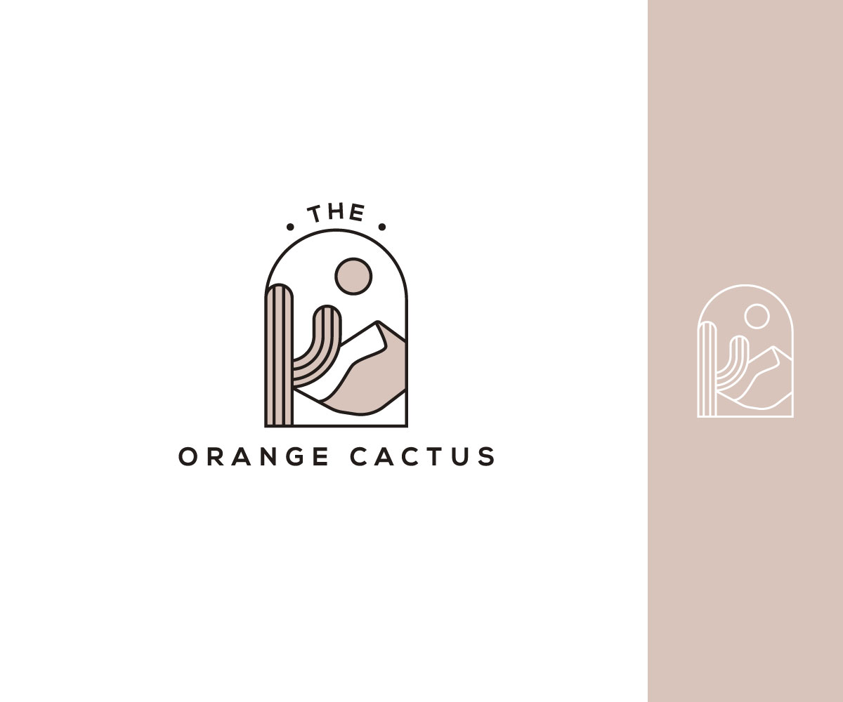 Logo Design by ecorokerz for The Orange Cactus | Design #29738085