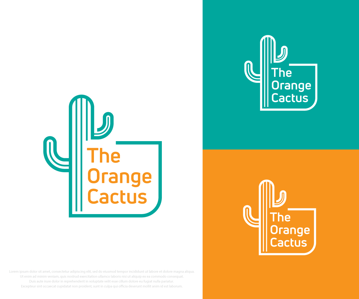 Logo Design by ecorokerz for The Orange Cactus | Design #29739081