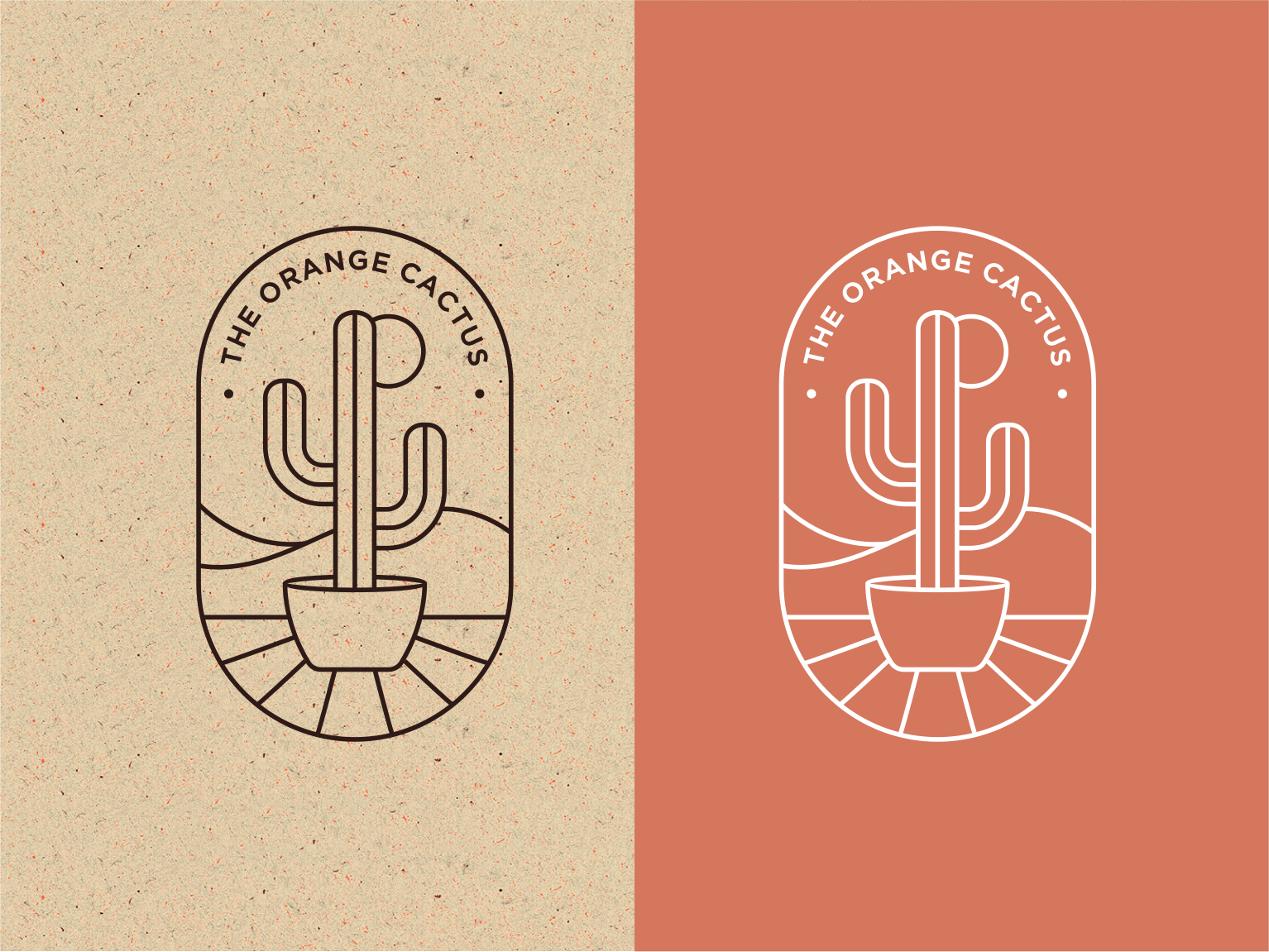 Logo Design by Gree™ for The Orange Cactus | Design #29737995