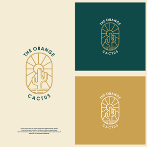Logo Design by DesignFirst for The Orange Cactus | Design: #29747330