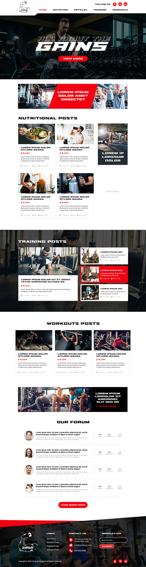 Web Design par MAHABA pour ce projet | Design : #29749297