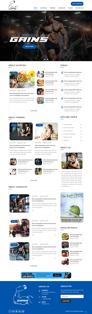 Web Design par pb pour ce projet | Design : #29745959