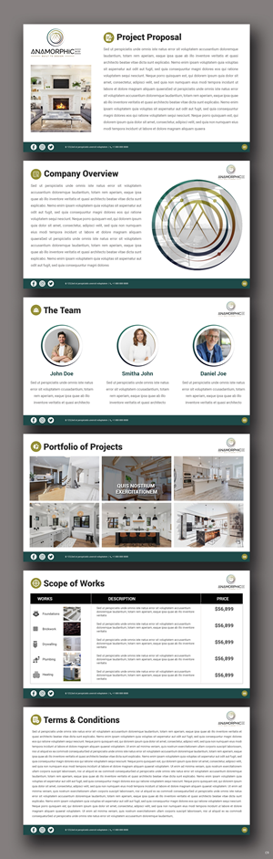 PowerPoint Design by pb for Anamorphic & co.  | Design: #29750871