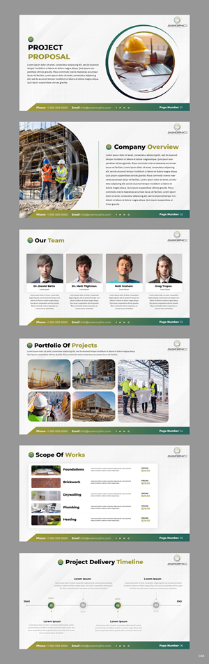 PowerPoint Design by pb for Anamorphic & co.  | Design: #29750872