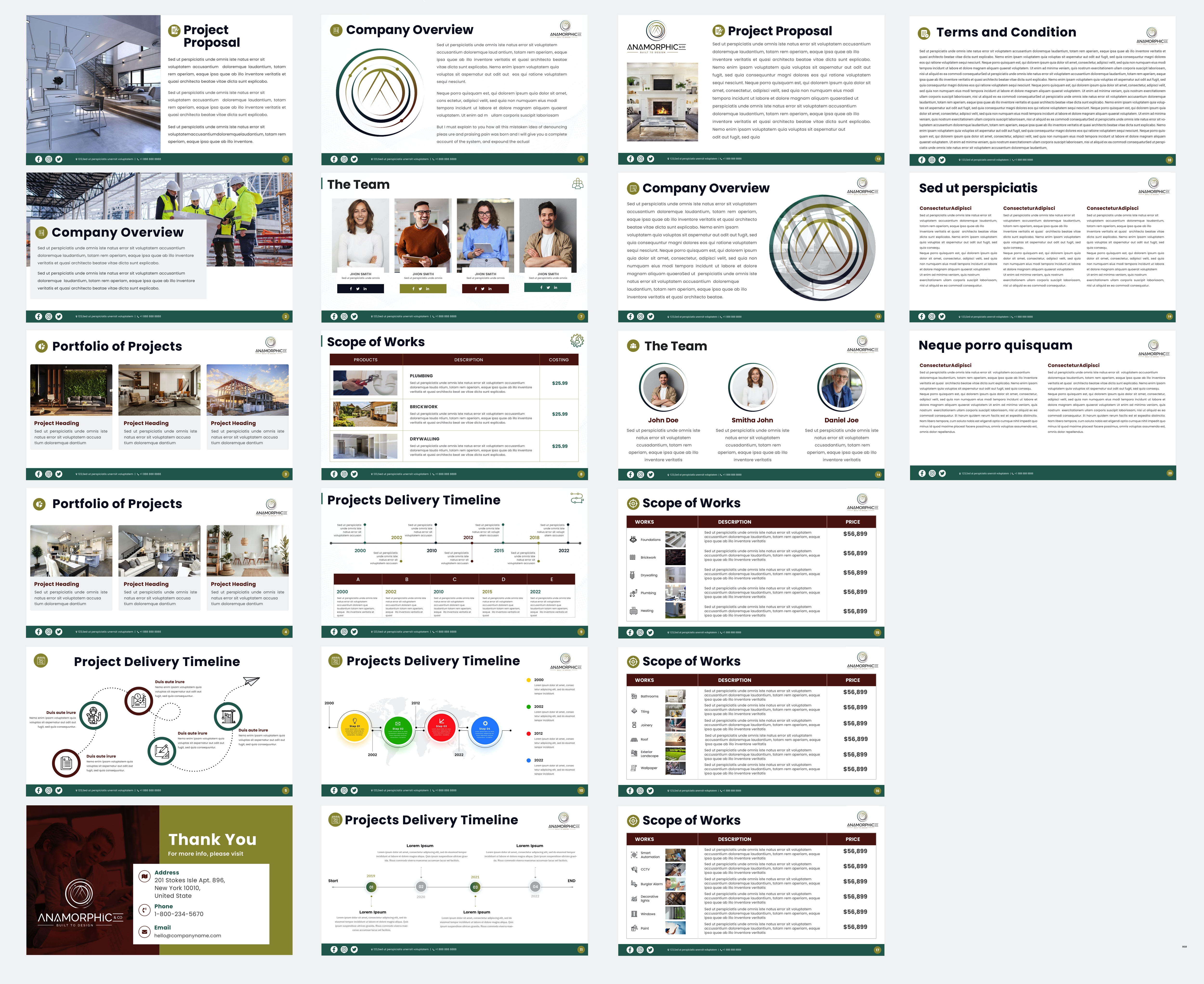 PowerPoint Design by pb for Anamorphic & co.  | Design: #29773282