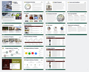 PowerPoint Design by pb for Anamorphic & co.  | Design #29773282
