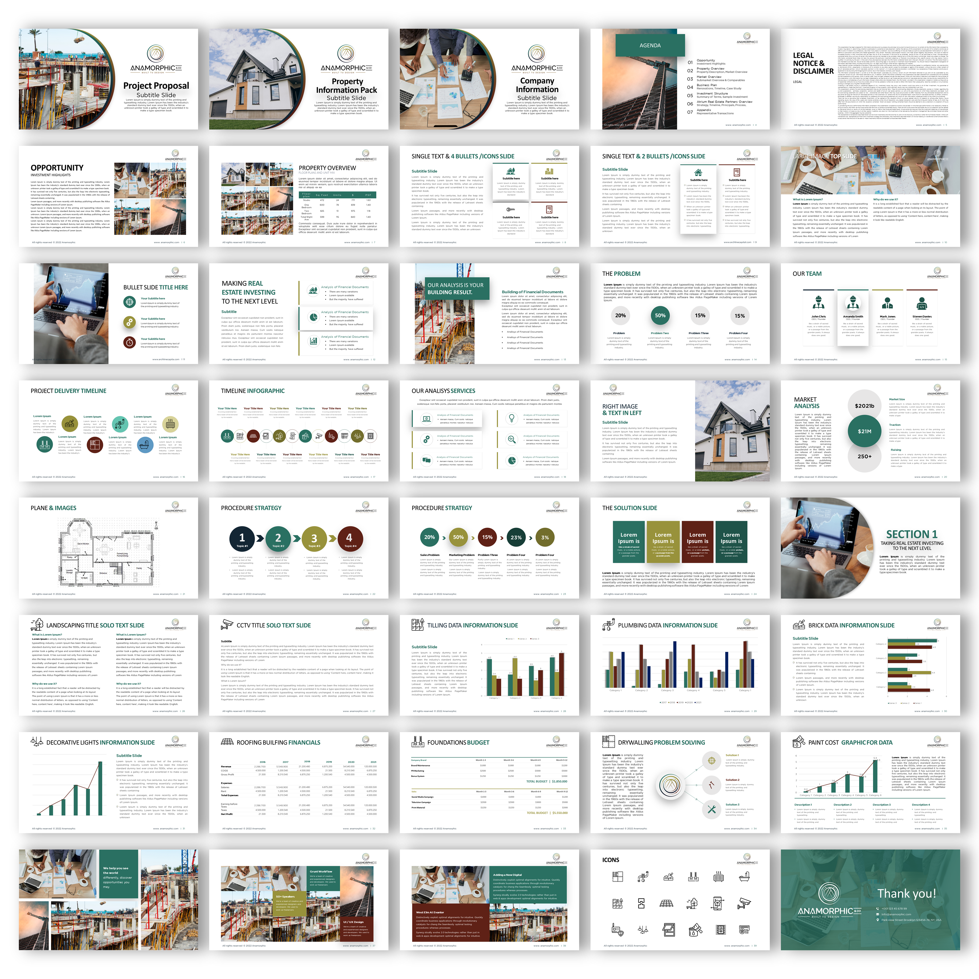 Design de PowerPoint par joseborgesbarboza 2 pour Anamorphic & co.  | Design #29770742