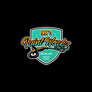 Logo Design by Nglray for Ink’d paint workz | Design: #29758934