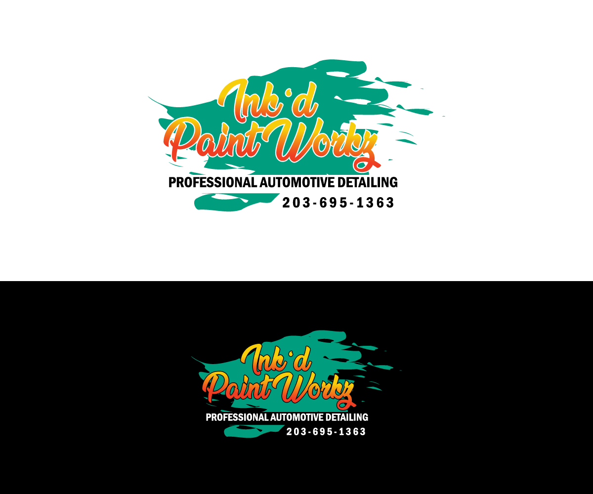 Logo Design by RaKu 2 for Ink’d paint workz | Design #29762786