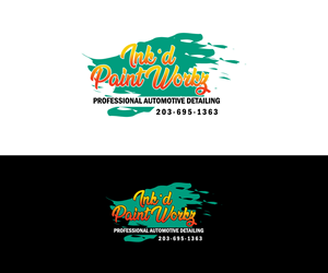 Logo Design by RaKu 2 for Ink’d paint workz | Design: #29762786