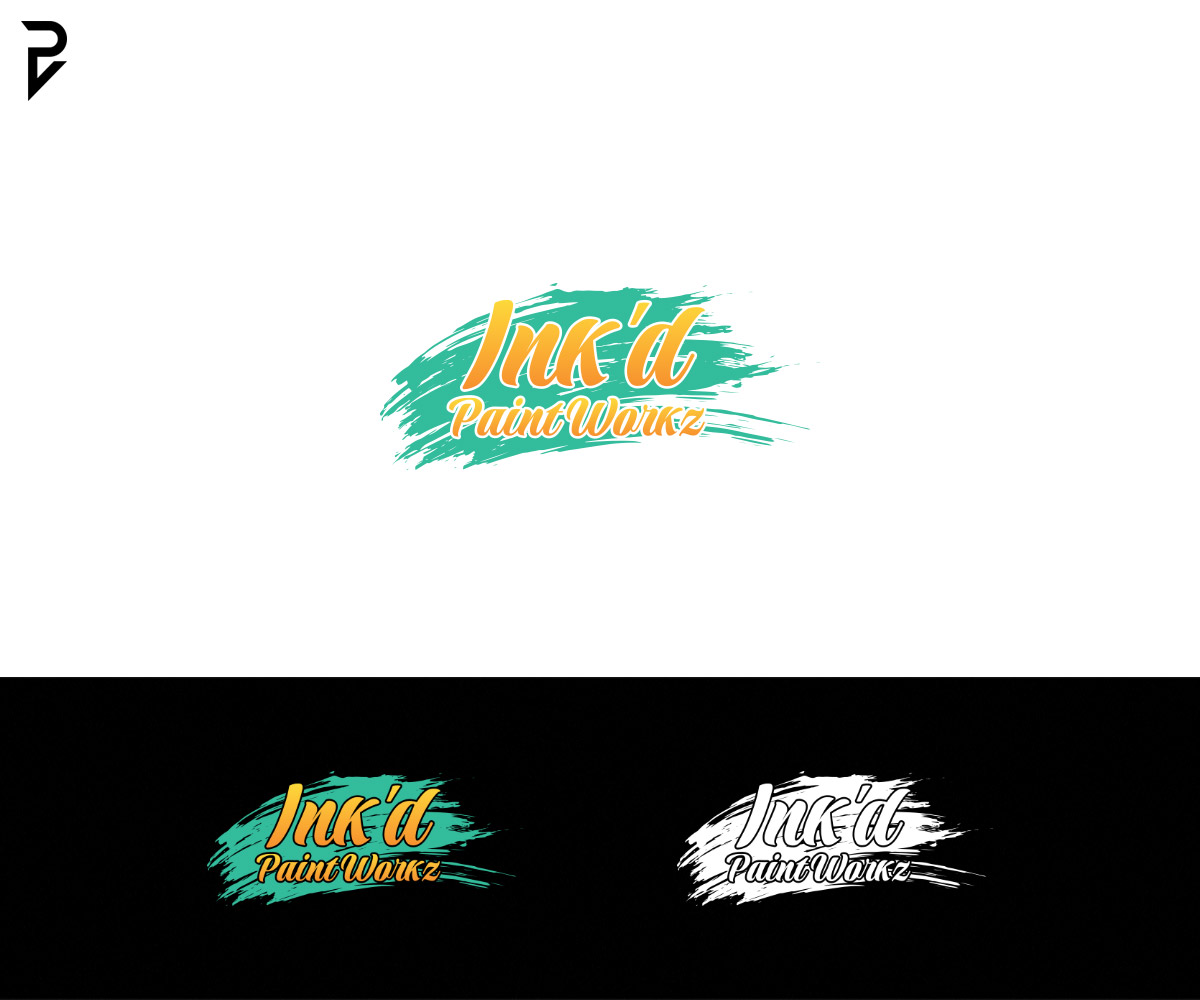 Logo Design by poisonvectors for Ink’d paint workz | Design #29762759