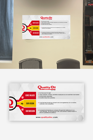 Diseño Gráfico por debdesign para Quality Oil Company | Diseño: #29743323