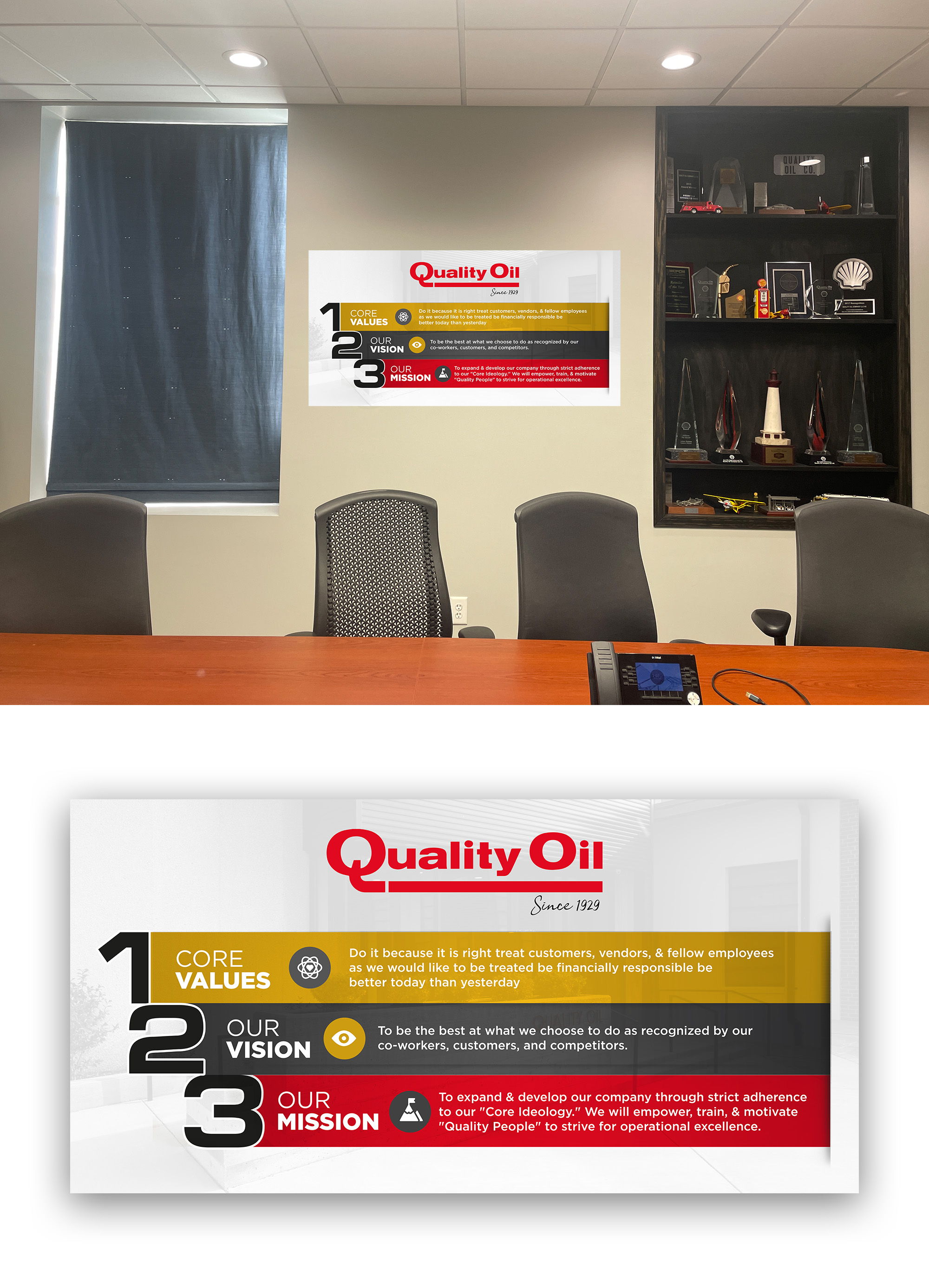 Diseño Gráfico por debdesign para Quality Oil Company | Diseño #29743684