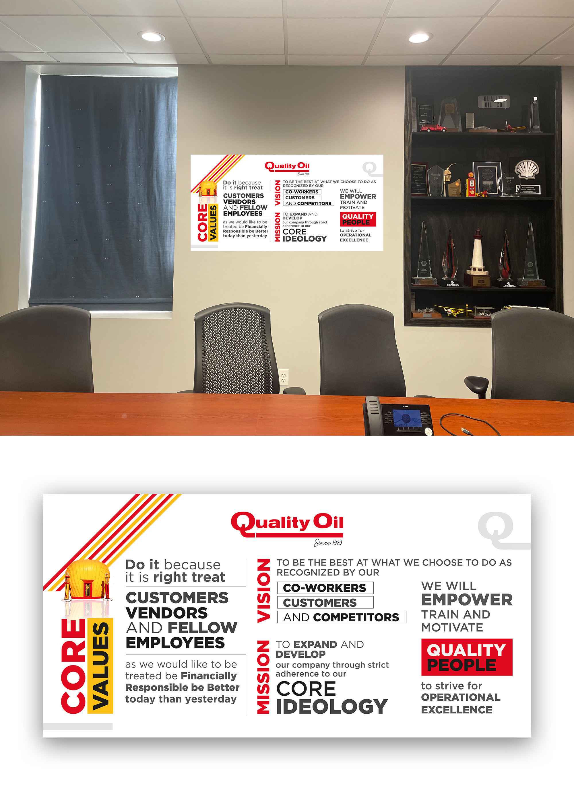 Diseño Gráfico por debdesign para Quality Oil Company | Diseño #29743685
