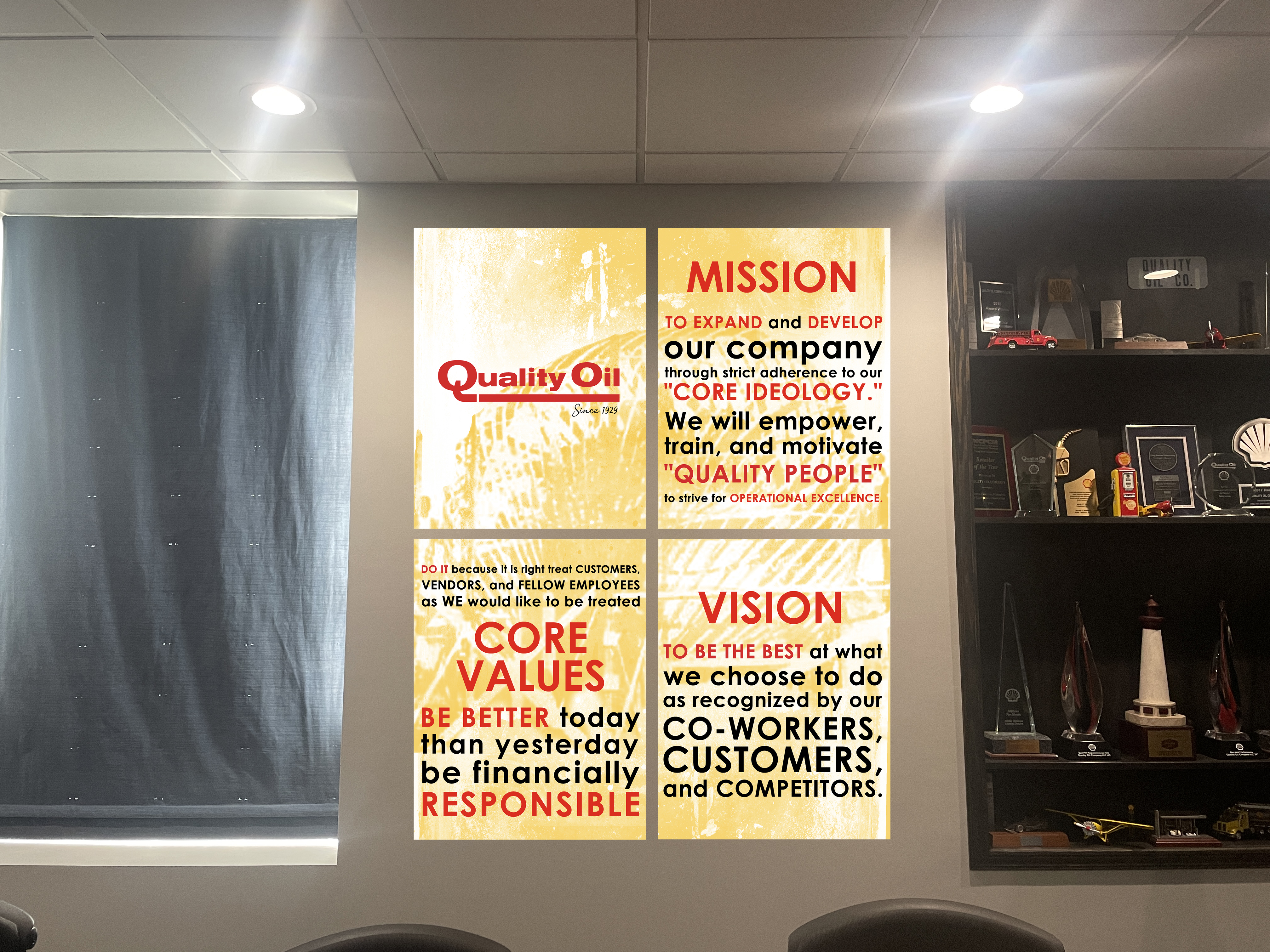 Diseño Gráfico por ioio para Quality Oil Company | Diseño #29745186