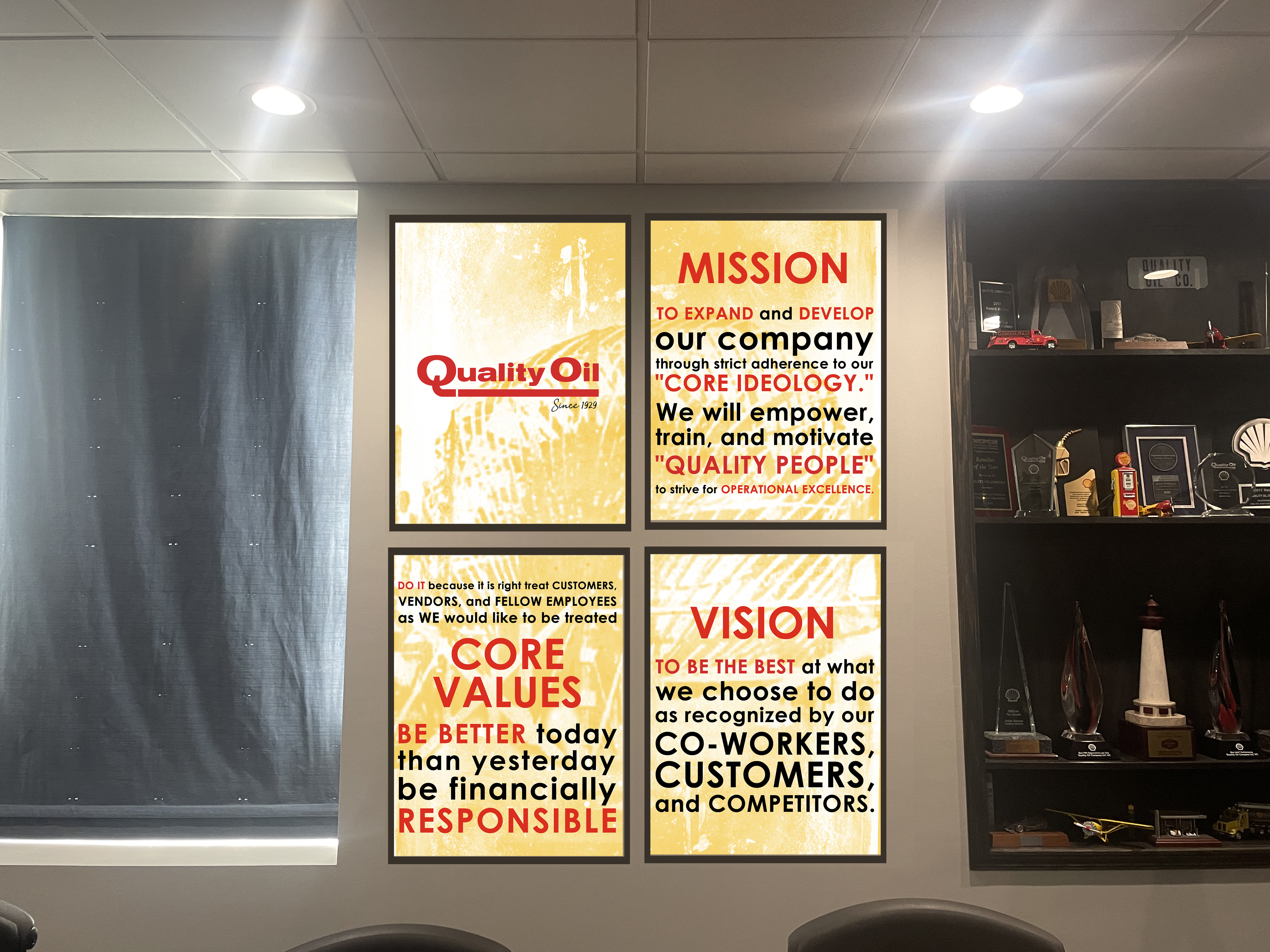 Diseño Gráfico por ioio para Quality Oil Company | Diseño #29745246