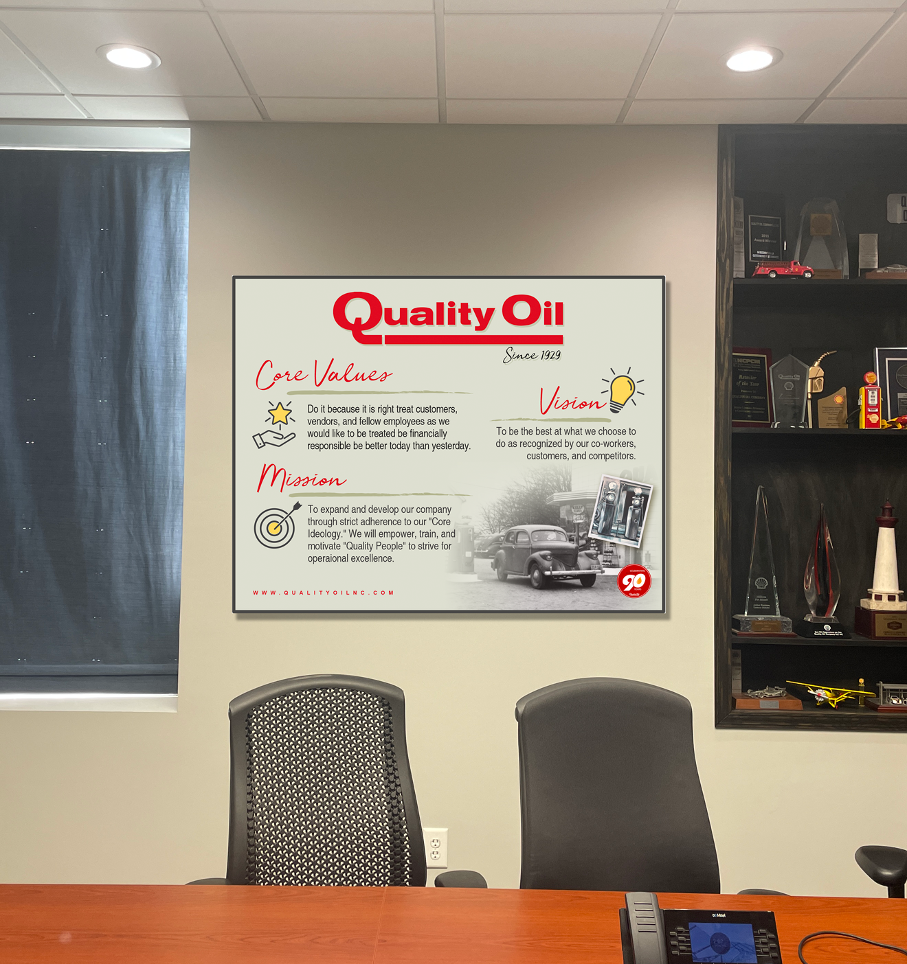 Design Graphique par typefdesign pour Quality Oil Company | Design #29746804