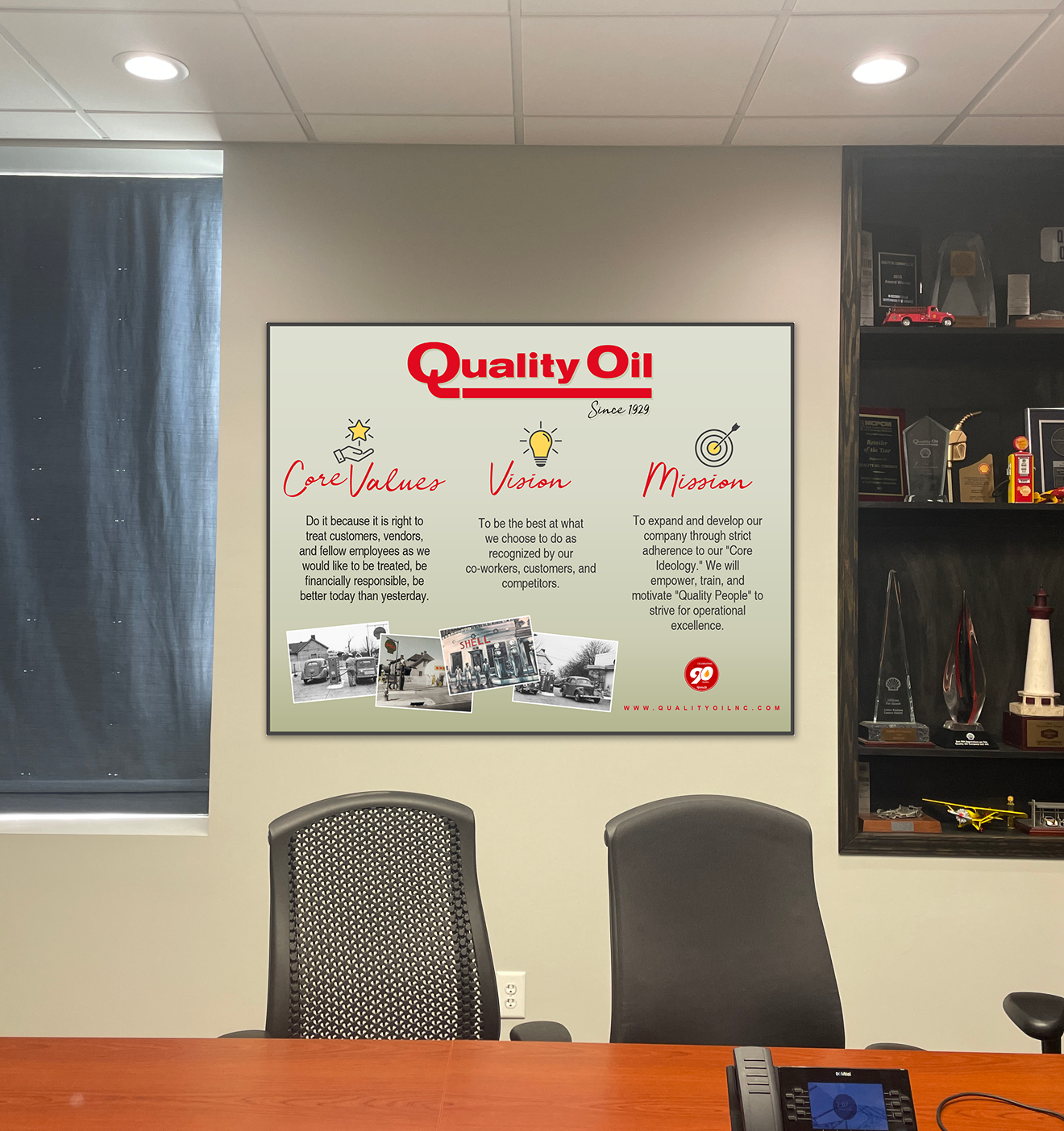 Design Graphique par typefdesign pour Quality Oil Company | Design #29750075