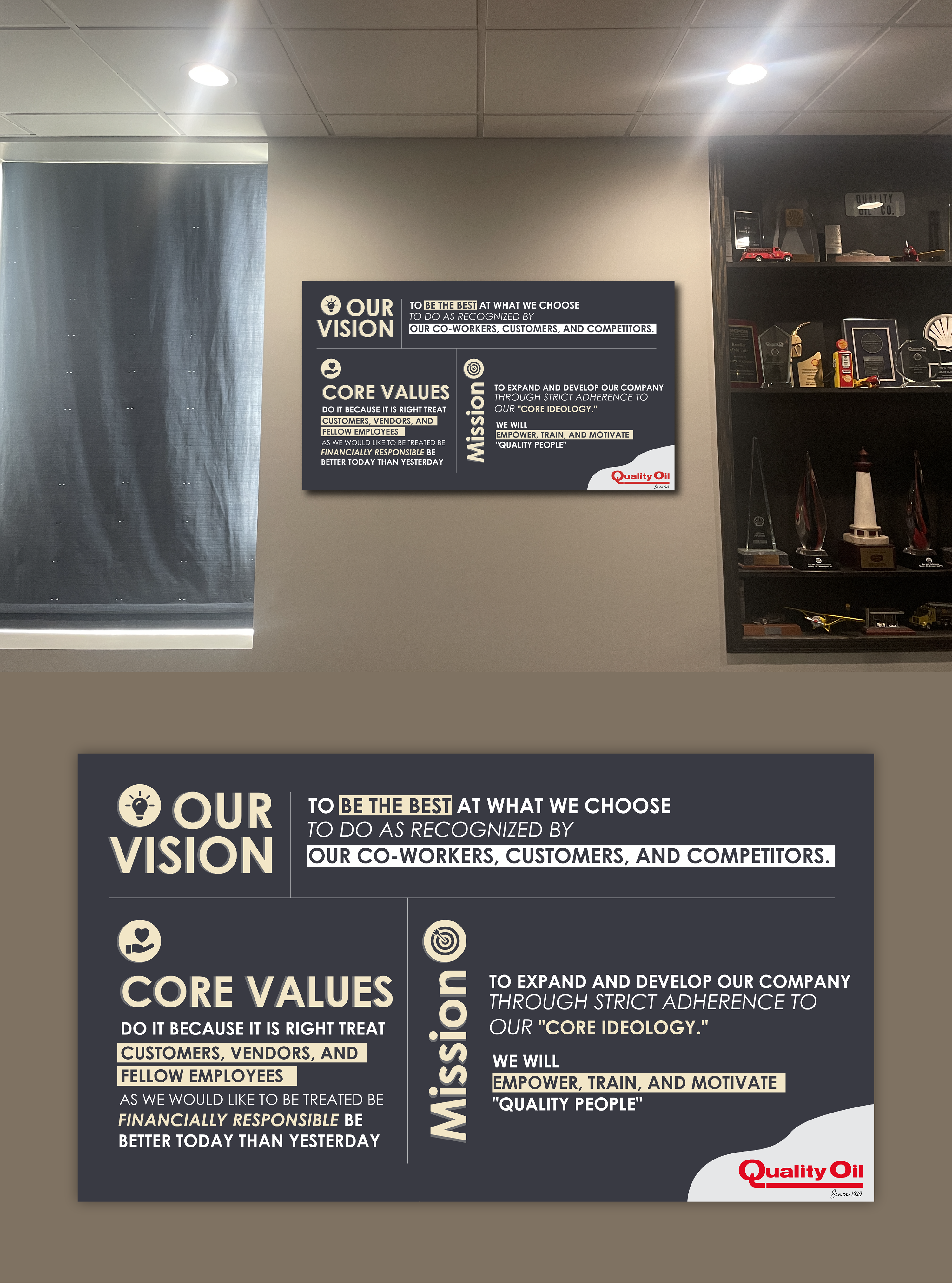 Graphic Design by Sazal for Quality Oil Company | Design #29745905