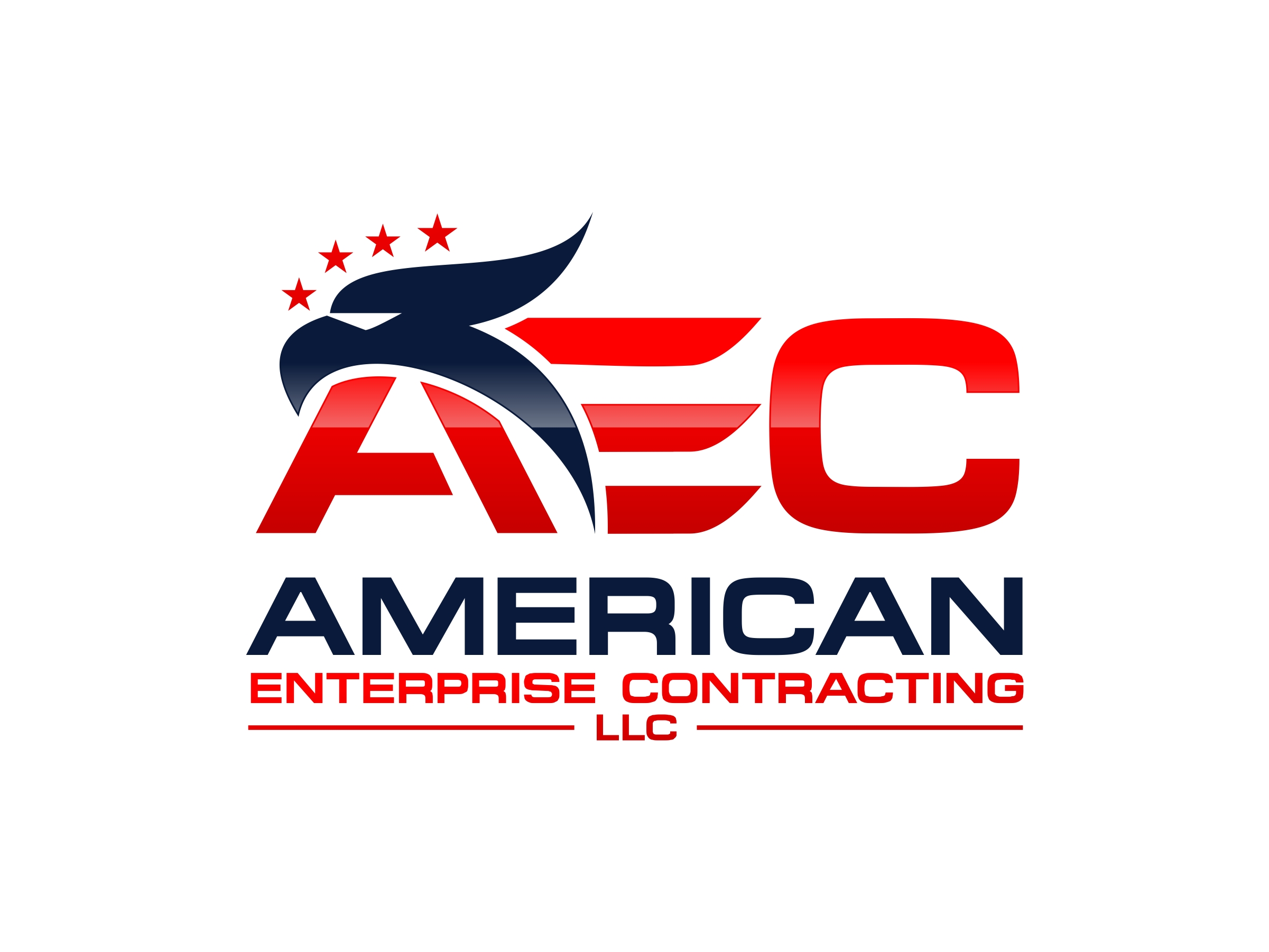 Elegant, Playful Logo Design for American Enterprise Contracting, LLC by Hanif  Logo's | Design #29750005, image size:2401x1801