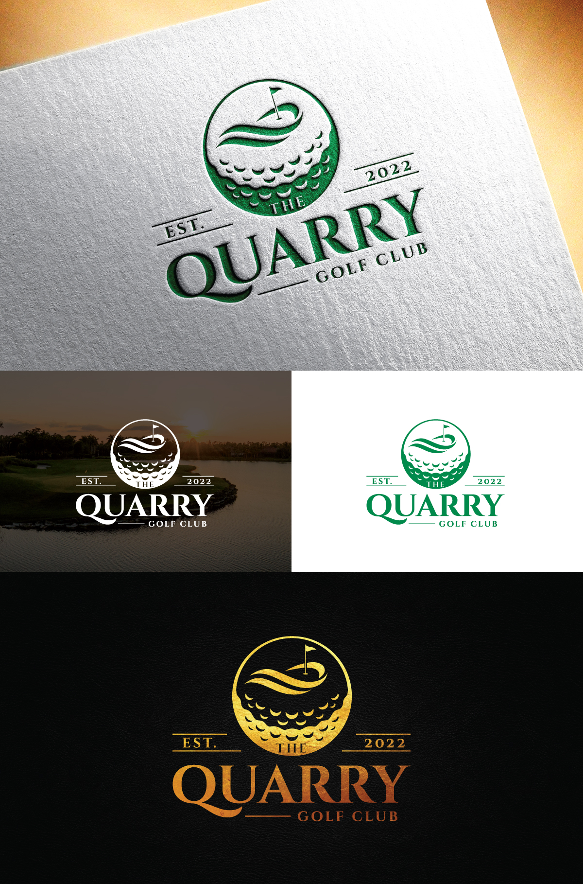Logo Design by Logo Stock for The Quarry Golf Club | Design #29750349
