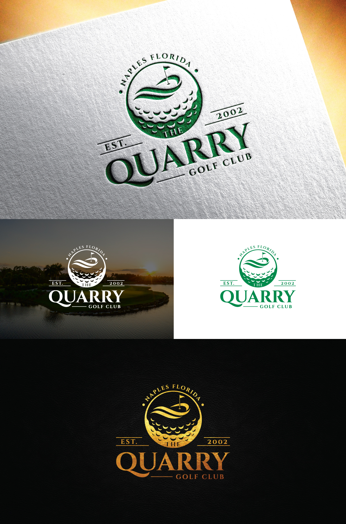 Logo Design by Logo Stock for The Quarry Golf Club | Design #29807908