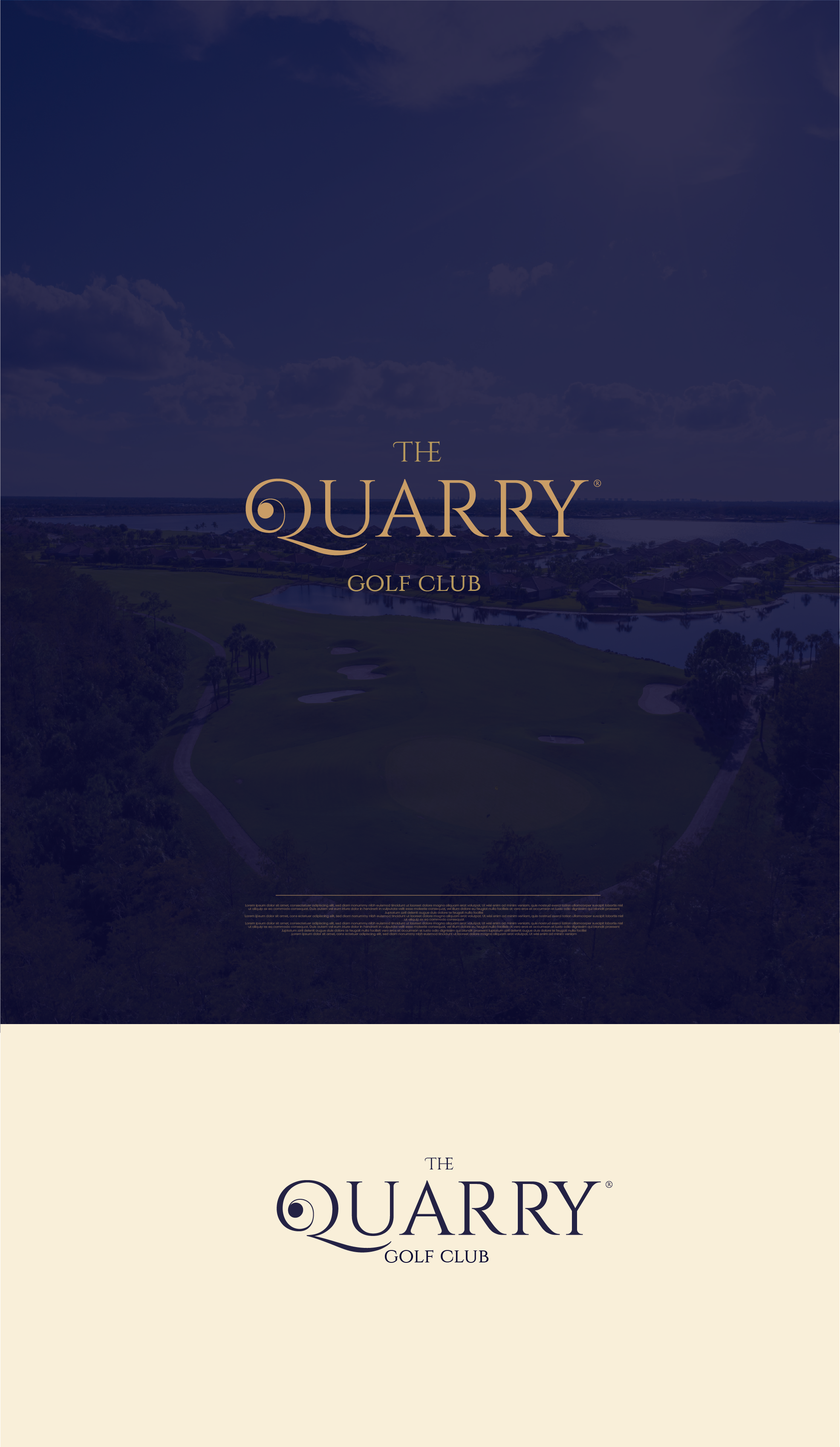 Logo Design by graphicawy for The Quarry Golf Club | Design #29747826