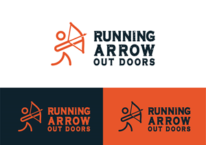 Logo Design by Shan Kolachi for running arrow outdoors | Design #29753878