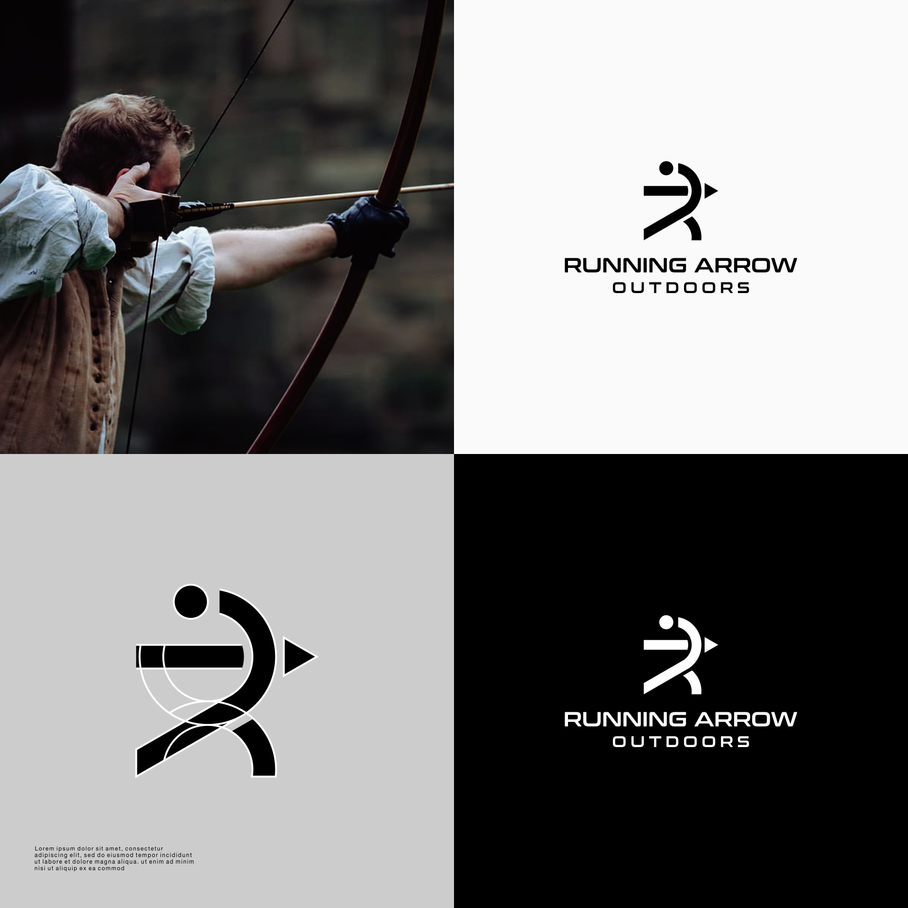 Logo-Design von sabina aiko für running arrow outdoors | Design #29759343