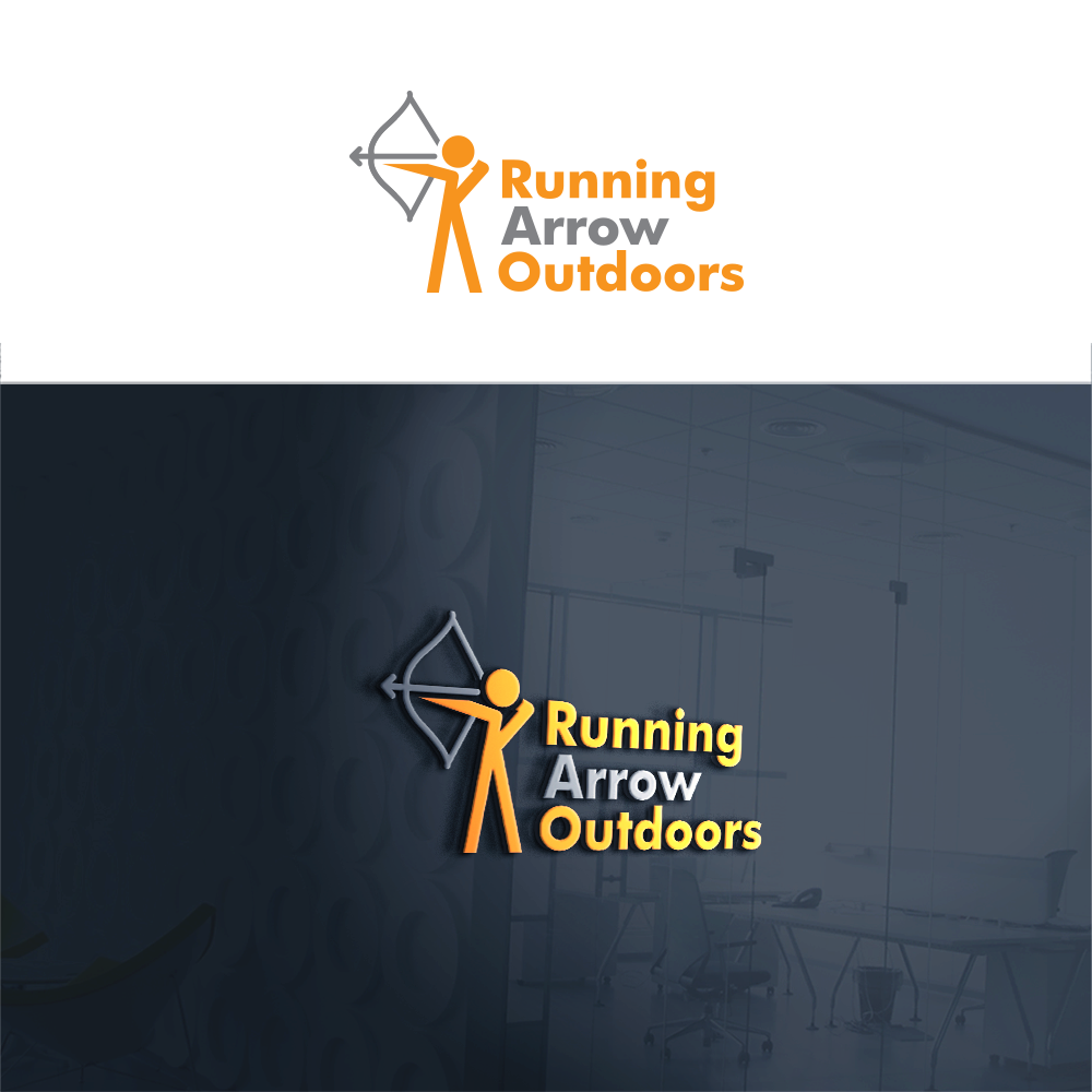 Logo Design by RA-bica for running arrow outdoors | Design #29765342