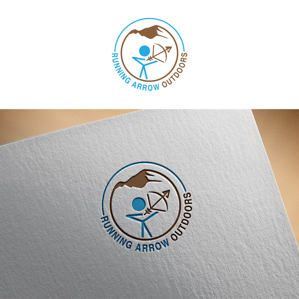 Logo Design by RA-bica for running arrow outdoors | Design #29765343