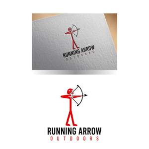 Logo Design by fly  design for running arrow outdoors | Design: #29749706