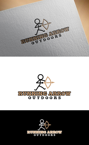 Logo Design by fly  design for running arrow outdoors | Design: #29749933