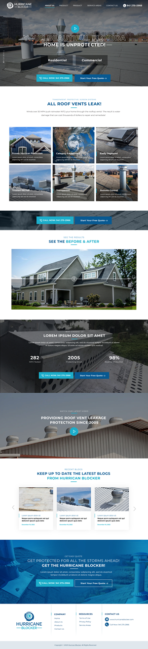 Web Design by Blue Sparrow for this project | Design: #29764754