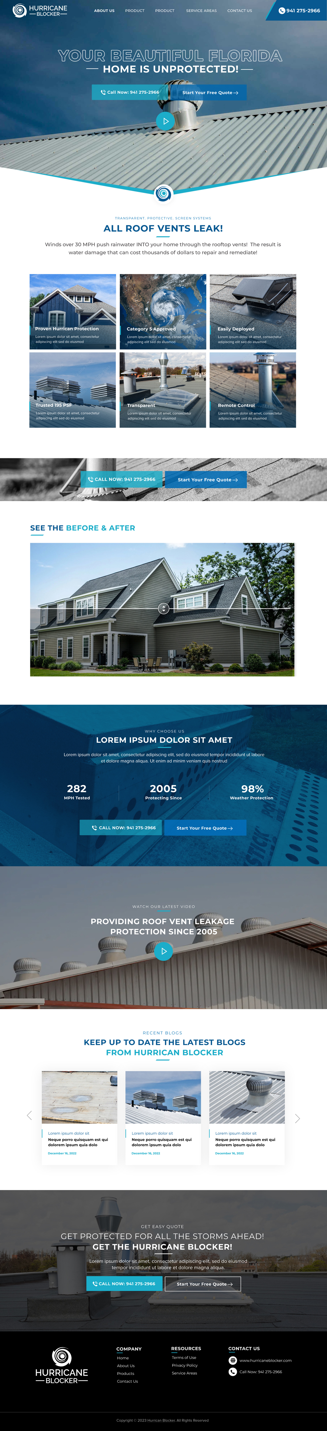 Web Design by Blue Sparrow for this project | Design #29764755