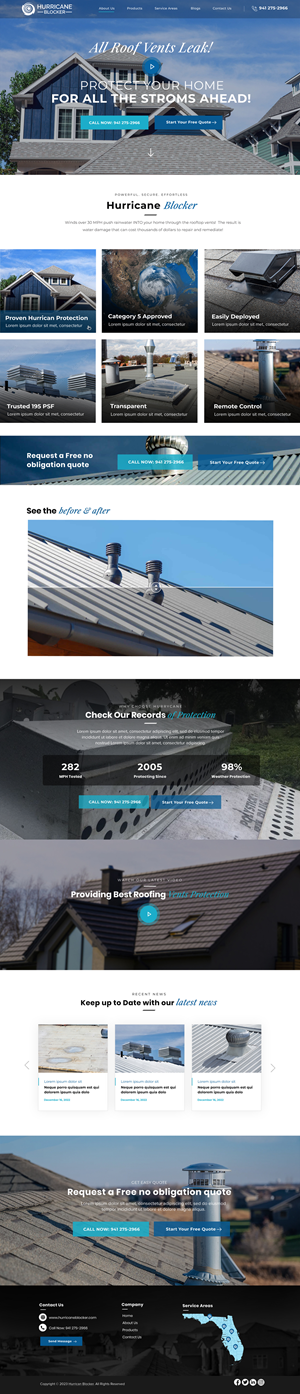 Web Design by Blue Sparrow for this project | Design: #29773401