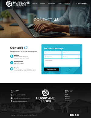Web Design by Blue Sparrow for this project | Design: #29807603