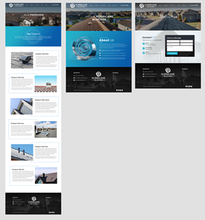 Web Design by Blue Sparrow for this project | Design: #29820990