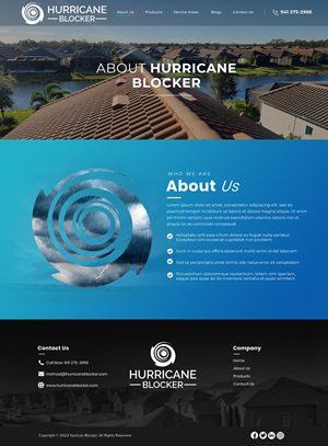 Web Design by Blue Sparrow for this project | Design: #29820991