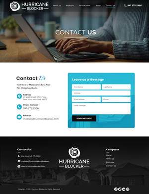 Web Design by Blue Sparrow for this project | Design: #29824819