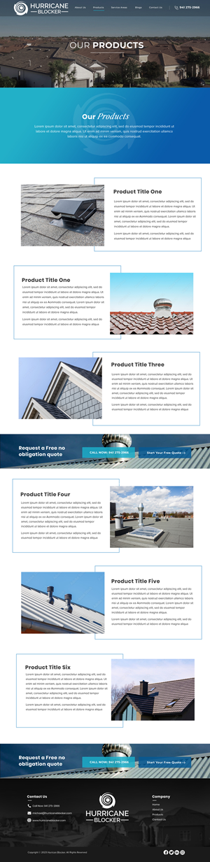 Web Design by Blue Sparrow for this project | Design: #29824821