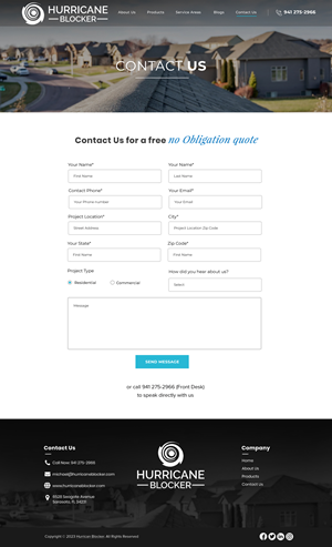Web Design by Blue Sparrow for this project | Design: #29829073