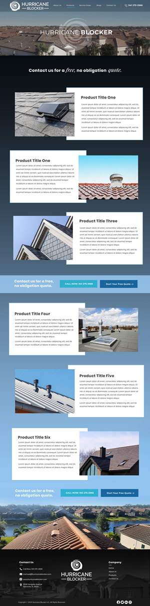 Web Design by Blue Sparrow for this project | Design: #29886822